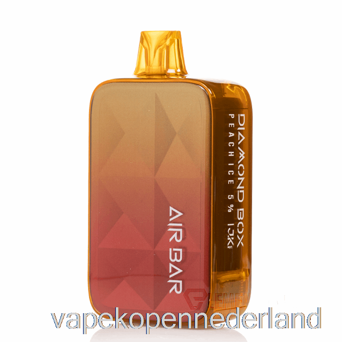 Elektronische Sigaret Vape Air Bar Diamanten Doos 20000 Wegwerp Perzikijs